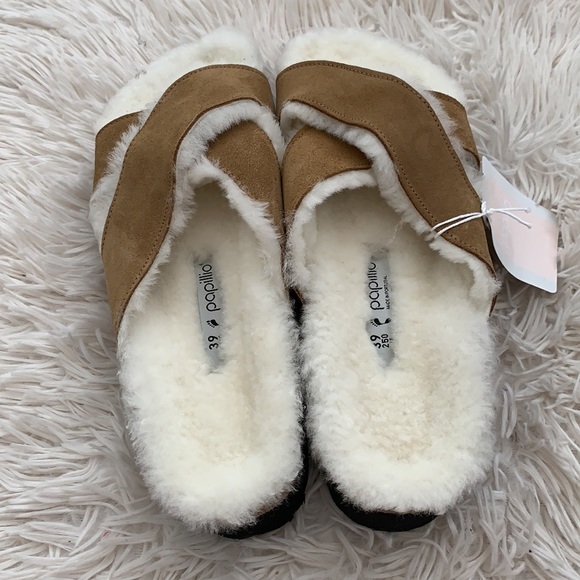 Birkenstock Papillo daytona shearling sandal - Picture 5 of 16